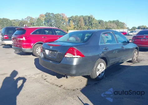 2007 Honda Accord 2.4 Lx из США, поврежденный, VIN 1HGCM56407A156277